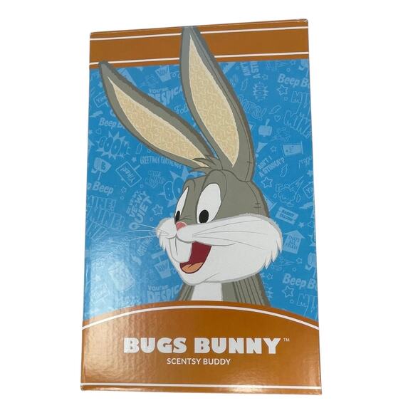 Scentsy Buddy Bugs Bunny Retired Looney Tunes Plush NO Scent Pak Included NEW - Picture 9 of 14
